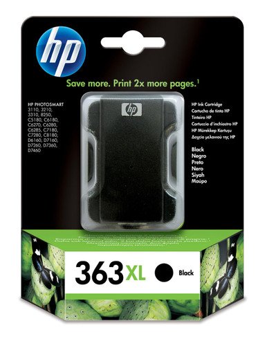 HP 363xl Original Black Ink Cartridge Photosmart 3100