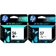 Hp 56/57 Original Combo Set Ink Cartridge