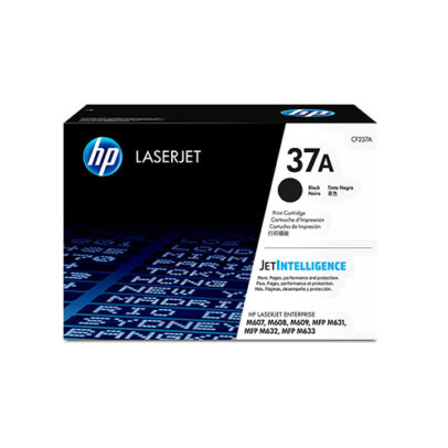 HP 37A Original Toner Cartridge – Black – CF237A – HP Laser Jet Toner