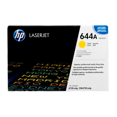HP 644A Original Toner Cartridge-Yellow-Q6462A-HP LaserJet Toner
