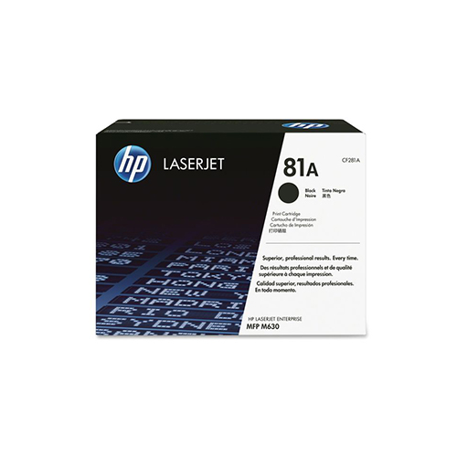 HP 81A Original Toner Cartridge – Black – CF281A – HP LaserJet Toner
